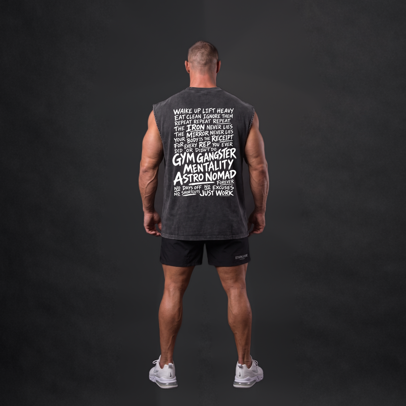 Gym Gangster - model back