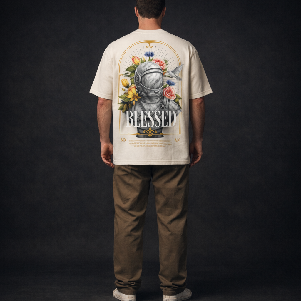 Blessed - model back