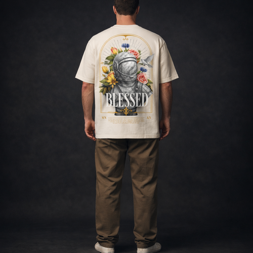 Blessed - model back