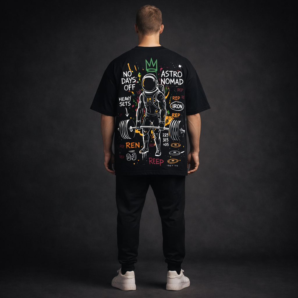 No Days Off - model back